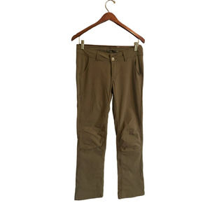 PrAna Halle Roll Up Green Hiking Pants Women’s Size 4